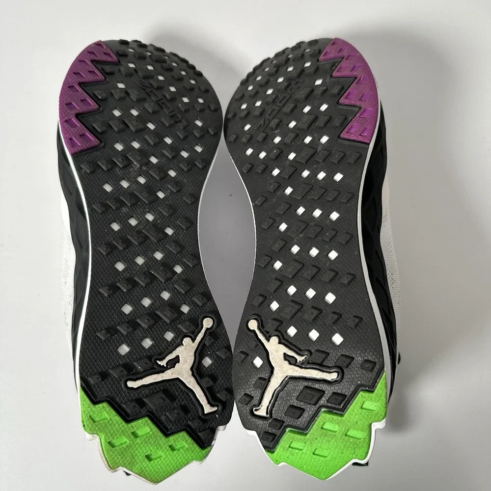 Jordan Zoom Trunner Advance Bel-Air Mens Size 8.5‎ White Basketball Sneakers